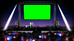 Looping Concert Stage with Green Screen