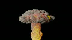 Atomic Explosion + Alpha V2. CG. HD.
