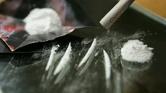 Snorting Cocaine