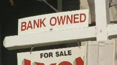 bank owned sign