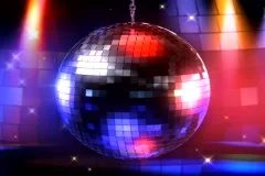disco ball video loop