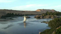Felucca Sailing Boat, Nile, Egypt