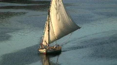 Felucca Sailing Boat, Nile, Egypt