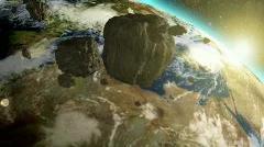 Meteor Approaches Earth
