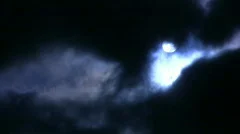 Time Lapse Moon and Clouds 07 x2
