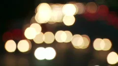Time Lapse - LA City Traffic - Blurred Lights - Clip 1