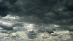 Loop of stormy clouds.
