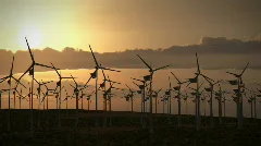 (1194) Electricity Wind Turbines Farm Power Clean Alternative Energy Environm