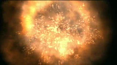 big explosion in deep space
