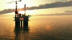 Off Shore Oil Rig 