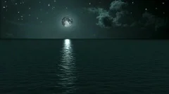 Blue Moon Ocean Calm
