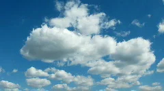 Clouds. Time Lapse.