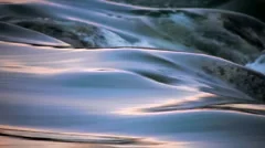 flowing Water and waave time laps looping color SLOW MOTION