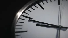 Stock footage Clock time lapse