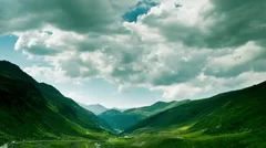 mountain valley timelapse