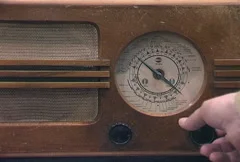 Scale of the old radio