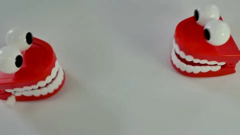 001 Double Crazy Teeth 10secs 24FPS 4K Stock Footage 139643959