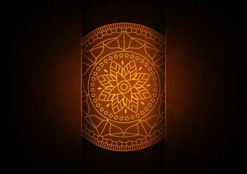 001-Mandala-004 Stock Illustration