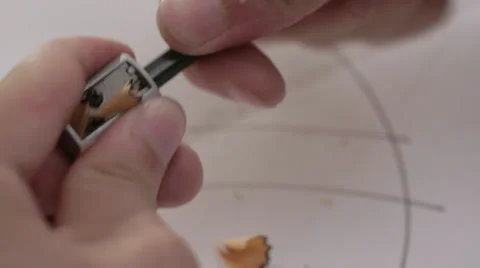 001 Pencil Sharpener Stock Footage 37791849