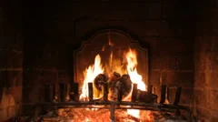 Fireplace Loop - Medium Flame