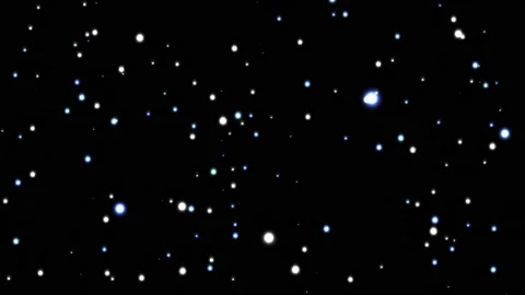 0011 Flying through cosmic cluster of Stars 動画素材 133000082