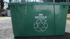 Recycle Bin Curb Dropoff
