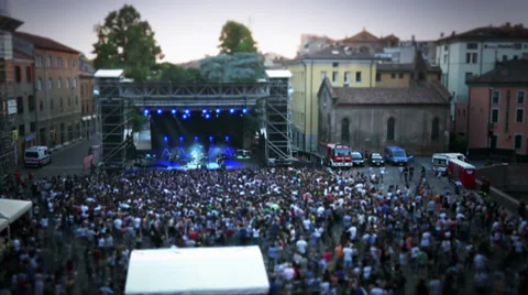 0015 Concert-time-lapse Stock Footage 30598631