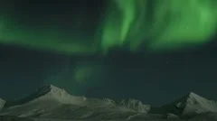 Northern Lights - Arctic winter landscape