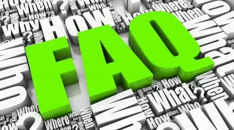 001.C.001FaqV1Green Video stock 12468830