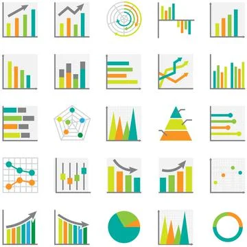 002-Icon-Graph-4 Stock Illustration