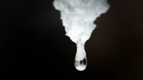 0029 Icicle melting Video stock 30746680