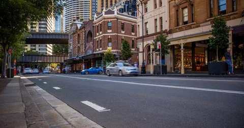 002B Sydney 4k tm left to right Zoomin Stock Footage 95251391