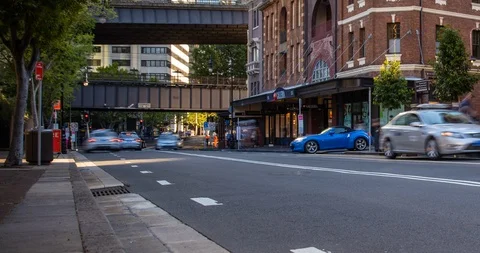 002C Sydney 4k tm left to right Zoomout Video stock 95256255