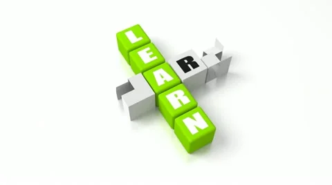 002.C.010LearnEarnV2Green Stock Footage
