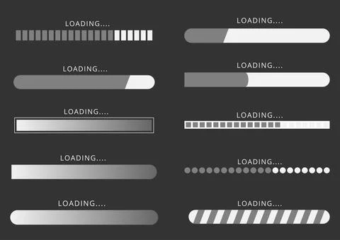 003-icon-Loader-6 Stock Illustration