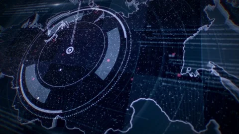 003 map Russia 4K Stock Footage 147258239