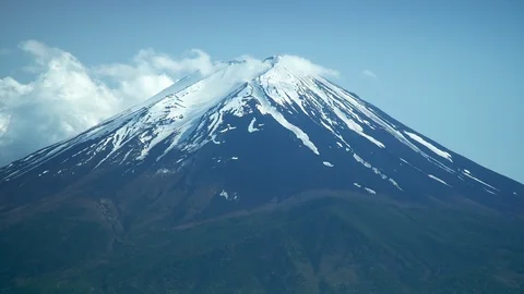 0033 fuji mount 1 Stock Footage 91475292
