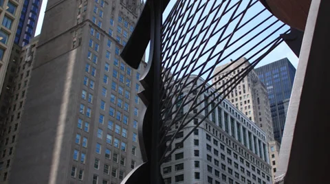 004 Business in the clouds Stock Footage 32285952