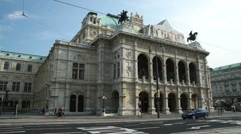 0040 Vienna State Opera Stock Footage 1088583