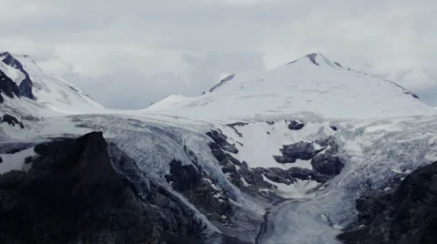 0051 Clouds on the Alps Video stock 30993898