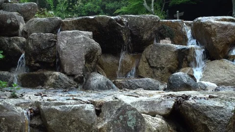 0057 waterfall zoom Stock Footage 91317605