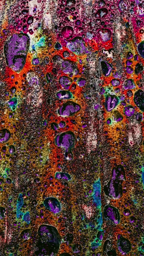 005_Abstract colorful concrete texture pattern.mp4 Stock Footage 345448534