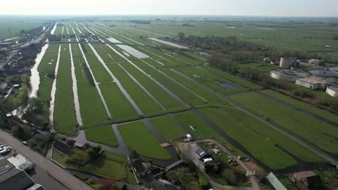 006 - Gouda - Polder Stock Footage 228687120