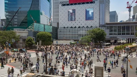 0064 shibuya Stock Footage 91484109