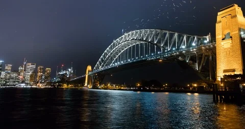 006B Sydney 4k tm right left Zoomin Stock Footage 95252961