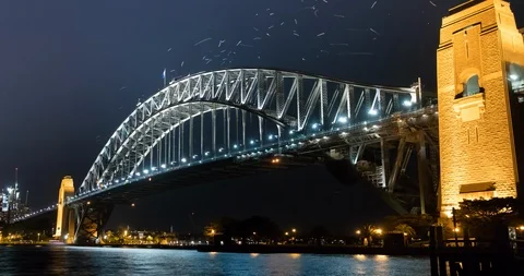006C Sydney 4k tm right left Zoomout Stock Footage 95253100