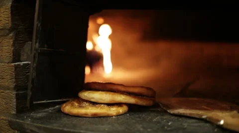 0074 pita bread Stock Footage 31032895