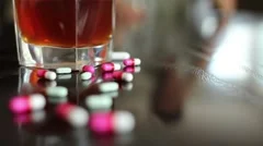 Substance abuse, pills and alcohol