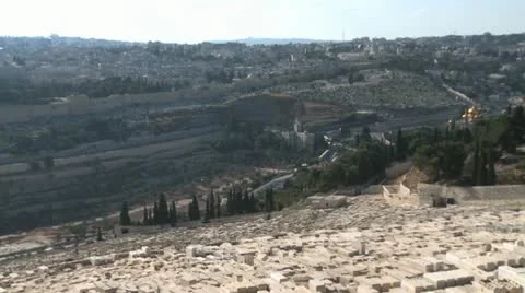 008 0224 Old city Video stock 20526089