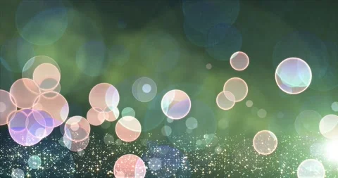 008 4K Warm Particles Motion Background Stock Footage 132643730